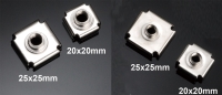 Square Tube Plug Parts