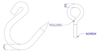 METAL PARTS OF WEIGHING SCALE