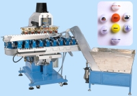 6 Color Golfballs Pad Printing Machine