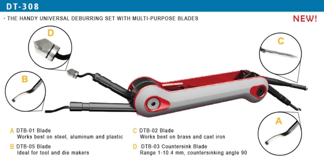 The Handy Universal Debarring Set With Multi-Purpose Blades