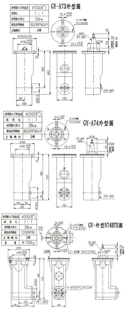 90°深搪铣头 / 搪铣头