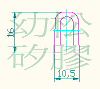 Irregularly-Shaped Silicone Rubber Strips & Linings