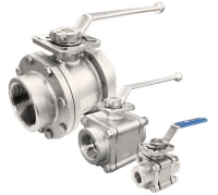 3-PC Screw End Ball Valve