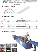 金屬板冷軋(冷彎)滾輪成型機