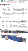 金屬板冷軋(冷彎)滾輪成型機