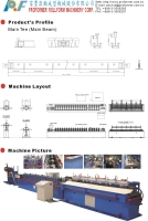 金屬板冷軋(冷彎)滾輪成型機