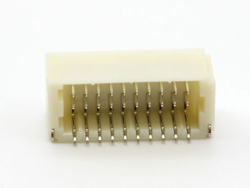 線對版連接器 pitch 1.00mm, SMT 90D, 雙排, circuits : 20, 30, 40, 50 pins