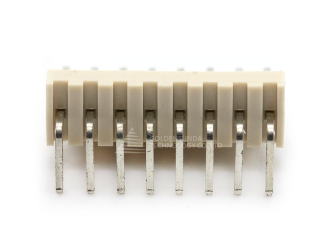 Wafer, pitch 2.54mm, DIP right angle type, single row, circuits : 02 - 20 pins