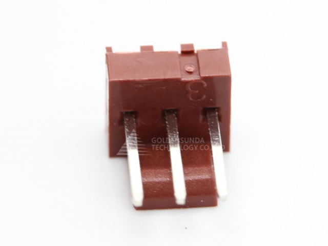 线对版连接器, pitch 2.54mm, DIP 180, 单排, circuits : 03 pins