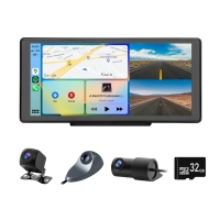 CarPlay 4-channel Dashcam 10-inch