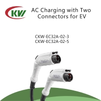 AC雙頭電動汽車充電槍線組