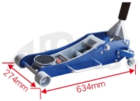 Aluminum Floor Jack 2.5T