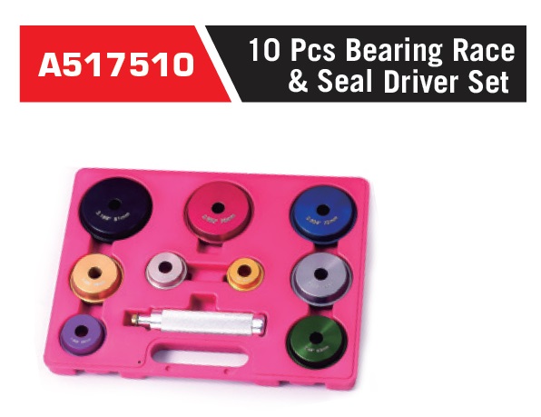 A517510 10Pcs Bearing Race & Seal Driver Set