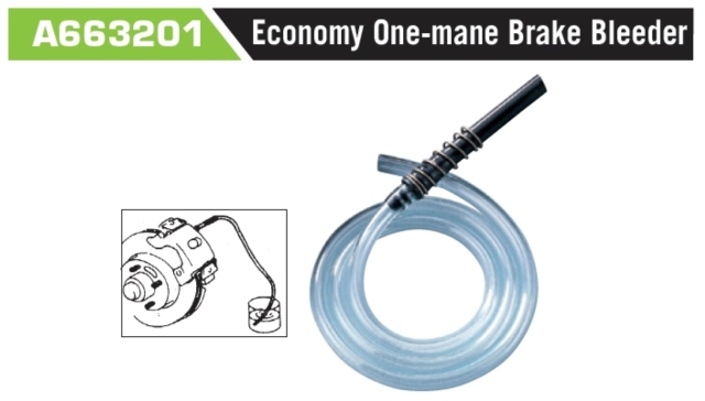 A663201 Economy One-mane Brake Bleeder