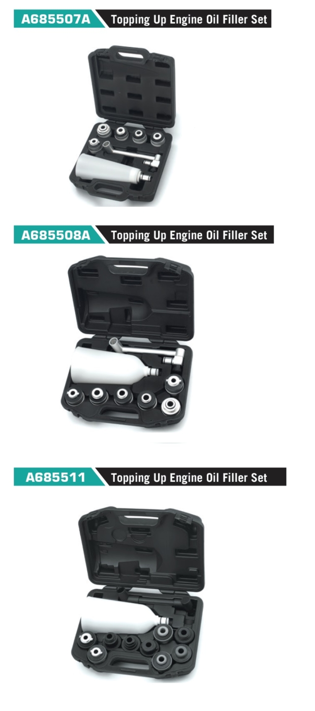 A685511 Topping Up Engine Oil Filler Set