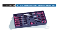 D172510 10 PCS PROFESSIONAL SCREWDRIVER SET