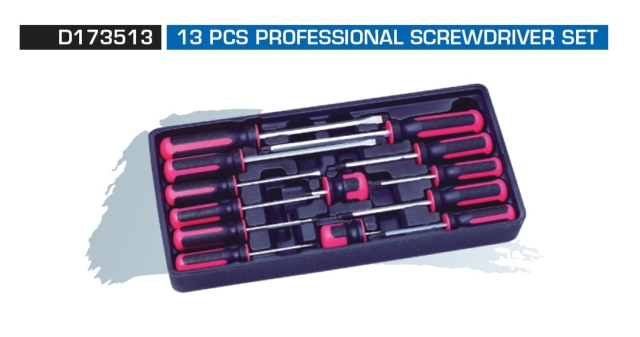 D173513 13 PCS PROFESSIONAL SCREWDRIVER SET