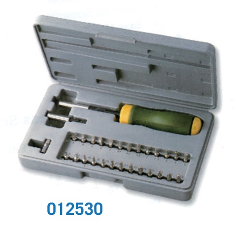 012530 30 pcs Gearless Screwdriver Set