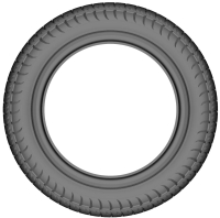 Double pressure tires