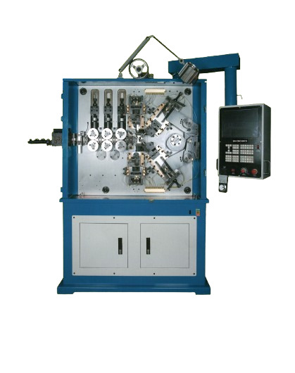 Computer compression spring machine