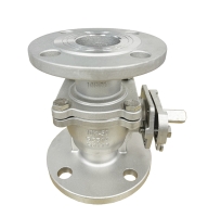 HJV-01 Stainless steel 2-PC ball valve- full port flange ends  