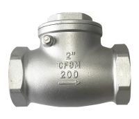 HJV-513 Stainless steel swing check valve screwed end