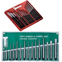 Chisel Set, Hand Tool Set, Chisel, Centering Punch, Cylinder Punch, Pricker, Cold Chisel