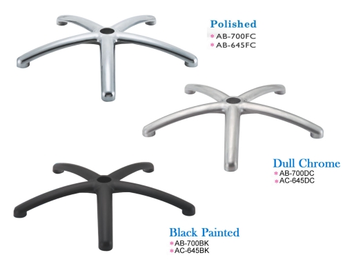 Aluminum Chair Bases-5 Legs