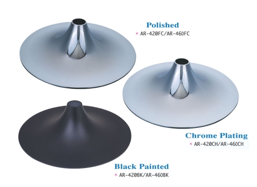 Aluminum Chair Bases-Round