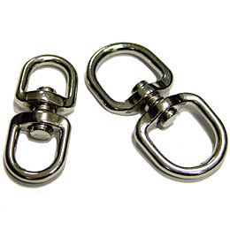 Double Hook / Double Round Eye Swivel