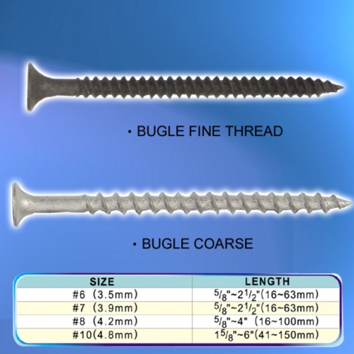 BUGLE FINE THREAD & BUGLE COARSE