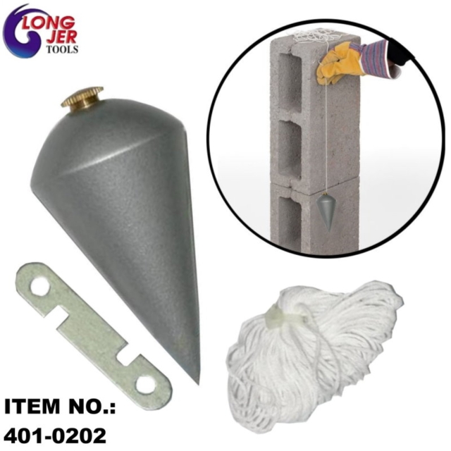 PLUMB BOB FOR CONSTRUCTION MEASURING TOOLS