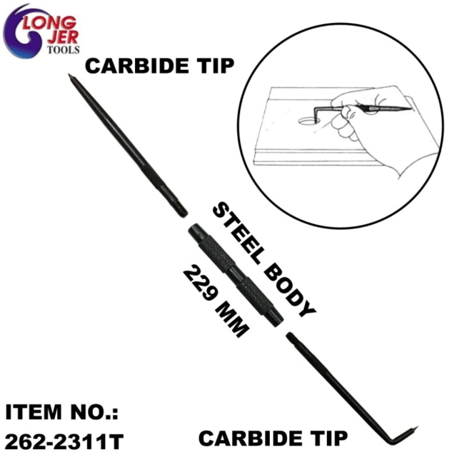 DOUBLE ENDED ENGINEERING SCRIBER FOR ENGINEERING TOOLS