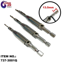 3 PCS SELF-CENTERING HINGE DRILL BIT SET 