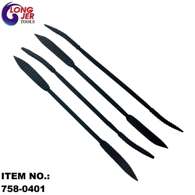 8” RIFFLER DOUBLE-ENDED PROFILES RASP SET