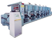 High Speed Rotogravure Printing Machine