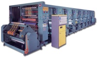 High Speed Rotogravure Printing Machine