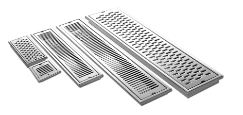 Stainless steel linear floor drain, Shower Drains