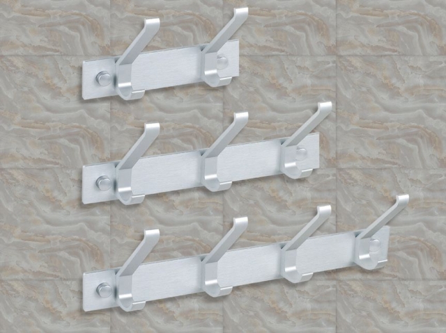 Aluminum Coat Hooks