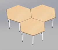 Hexagon Configurable Tabe