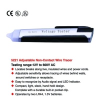 Adjustable non-contact wire trace