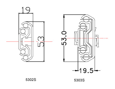 Stainless-steel Ball Bearing Slide