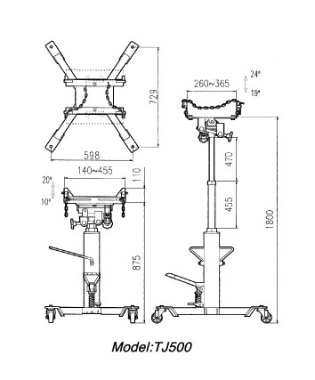 Telescopic Transmission Jacks