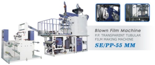 P.P. Transparent Tubular Film Making Machine