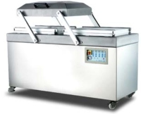 HEAVY DUTY DOUBLE CHAMBERS VACUUM PACKAGING MACHINE