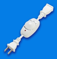 Power strip with inline temp./speed adjustment switch