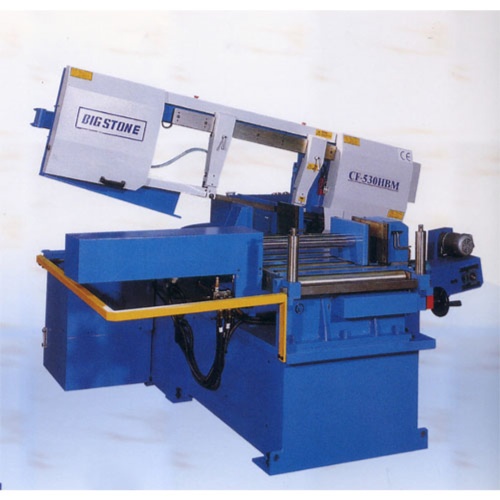 Column Type Semi-Auto Double Mitre Cutting Bandsaw Machine