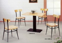 餐桌椅、小吃店餐椅、餐桌、钢管家具、餐厅家具