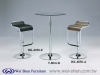 Wood Bar stool, Glass Bar Table, Swivel Barstools,Bar furniture, Tube furniture