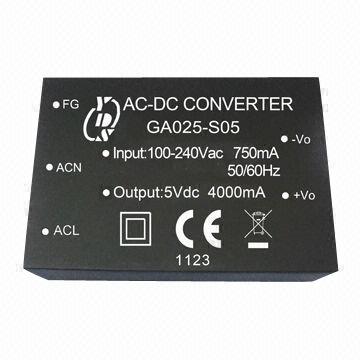 25WATT, SINGLE & DUAL OUTPUT ,AC/DC Power Module Converter